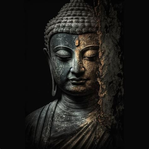 Buddha Stone Mural Elegance for Living Room Walls - Magicdecor®