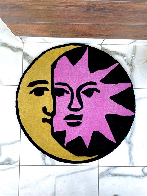 Sun and Moon Hand-Tufted Rug – Carpet Diem