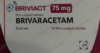 Briviact 75 MG Tablet (14): Uses, Side Effects, Price & Dosage | PharmEasy