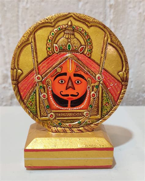 Buy Urja Utsav Lord Pure Gold Salasar Balaji Hanuman ji Maruti Idol for ...