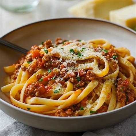 Classic Pasta Bolognese Recipe - Traditional Italian Meat Sauce ...