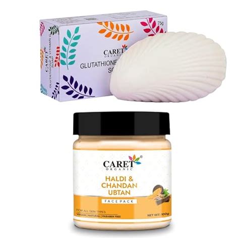 Buy Glutathione & Vitamin C Antioxidant Soap And Haldi & Chandan Ubtan ...