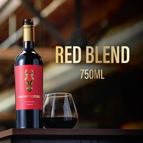 Dark Horse Big Red Blend Red Wine, 750ml Bottle - Walmart.com