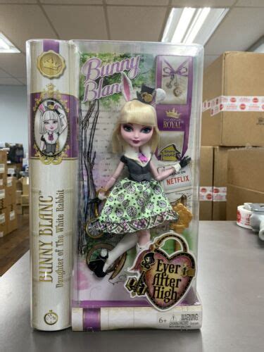 Buy EVER AFTER HIGH BUNNY BLANC DOLL DAUGHTER OF WONDERLAND RABBIT 1st ...