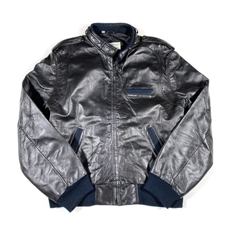 Vintage 80's Members Only Leather Jacket – CobbleStore Vintage