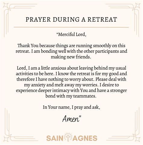 7 Miracle Prayers for Retreat Participants: You Will Love!
