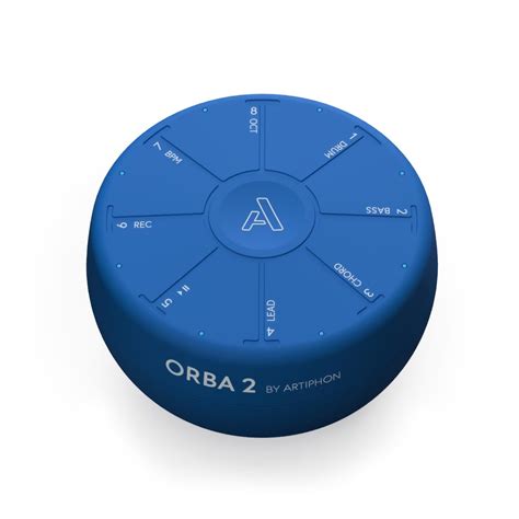 Artiphon Orba 2 (Blue) | Portable Multi-Electronic Musical Instrument ...