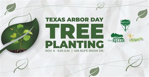 Texas Arbor Day Tree Planting, 405 Rufe Snow Dr, Keller, TX 76248-2104 ...