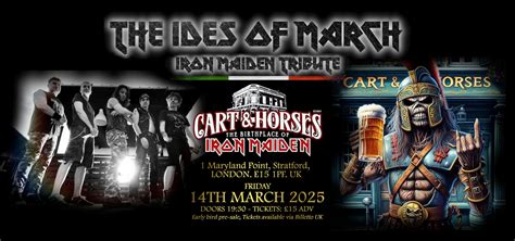 The Ides Of March - Italian Iron Maiden Tribute Band - 14th MARCH 2025 ...
