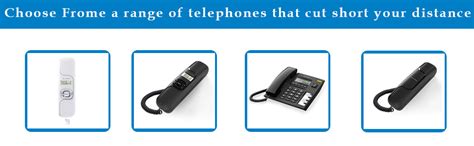 Alcatel New T-58 Black Corded Landline Phone with Caller id and Speaker ...