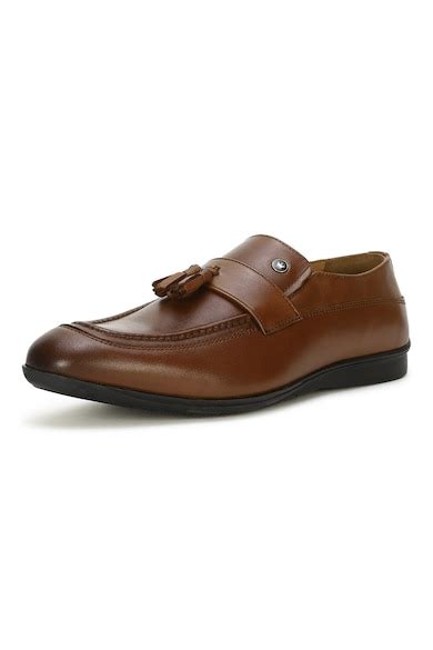 Buy Men Brown Leather Formal Shoes Online - 560863 | Louis Philippe