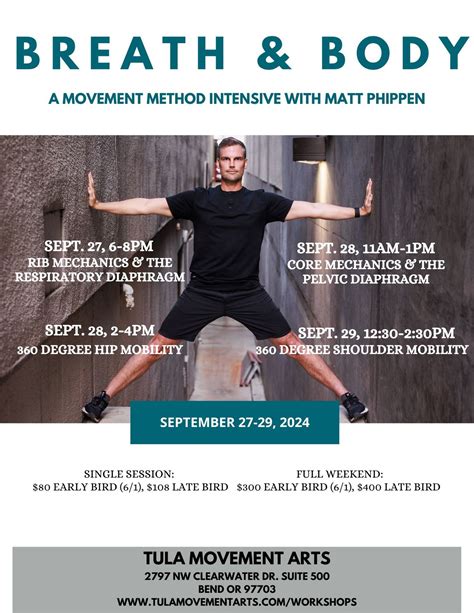 Breath & Body: Functional Movement Weekend Intensive with Matt Phippen ...