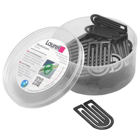 Laurel Paper Klip | King Klip | Black | 50 mm - SCOOBOO - Laurel