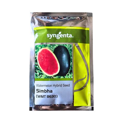 Simbha (WMT 8630) Watermelon Seeds - Syngenta | Buy Online at Best ...