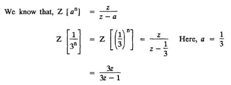 Image result for Z-Transforms Recurrence Formula