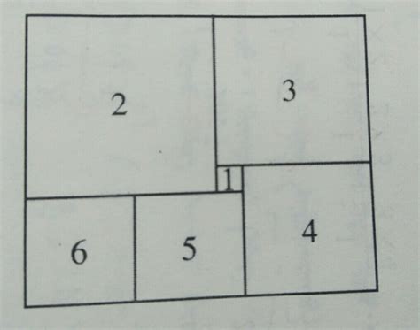 如图，把一个长方形分成了六个正方形，这里，最小的正方形的面积是1cm²，请算出这个长方形的面积。(_百度知道