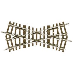 Roco - Vía de cruce simple K30, 119 mm, ángulo de 30º, RocoLine, sin ...