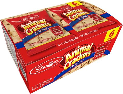 Amazon.com: Barnum's Original Animal Crackers, 12 Snack Packs
