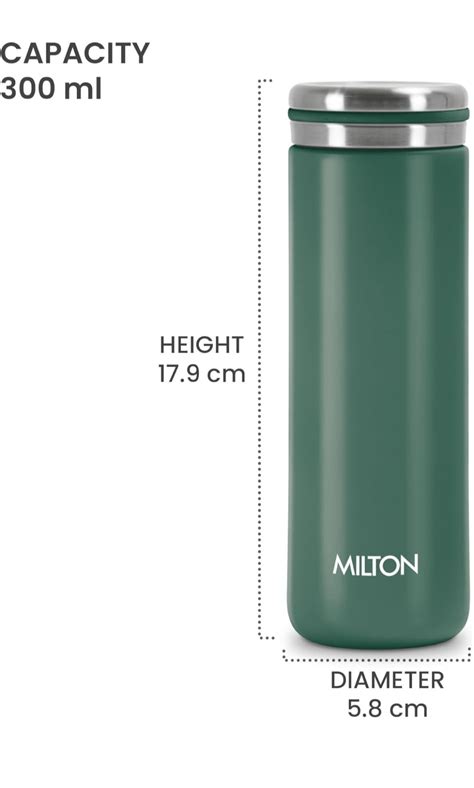 Shiny 300 Thermosteel Water Bottle 300 ml, 24 Hr Hot and Cold I Leak ...