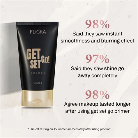 Get Set Go Primer - Flicka Cosmetics – Flicka Cosmetics Pvt Ltd