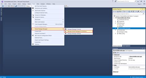 How to Create Bar Code Using ASP.NET C# 的图像结果