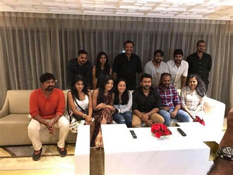Suriya and Jyothika at Magalir Mattum success party - Photos,Images ...