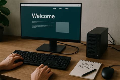 Create a Localhost Website 的图像结果