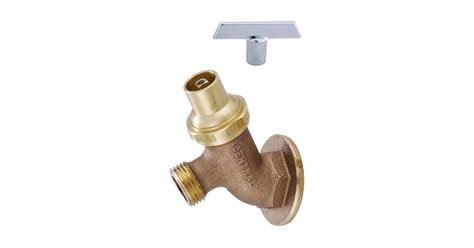 Central Brass 0576-3/4 Wall Mounted Lawn Faucet with Key Handle ...