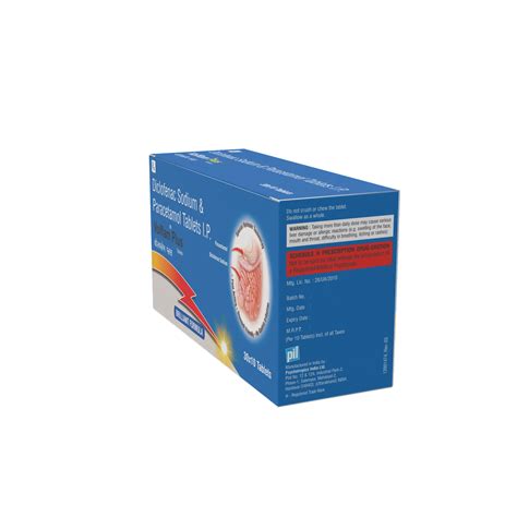 Volflam Plus 50 mg/325 mg (Diclofenac + Paracetamol) – Pain ...