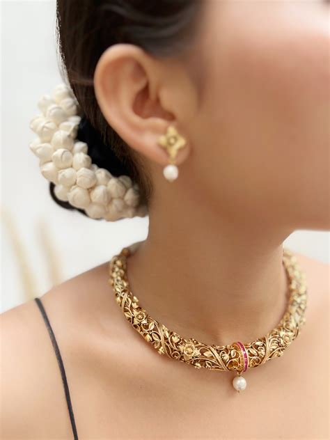 Amara Necklace – Jhaanjhariya