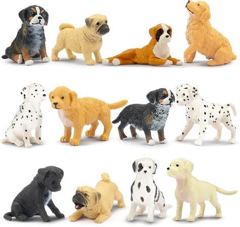 Toymany 12PCS Mini Dog Figurines Playset, Realistic India | Ubuy