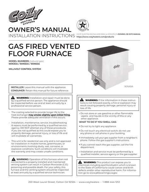 Old Gas Floor Furnace Troubleshooting at Barry Atchison blog
