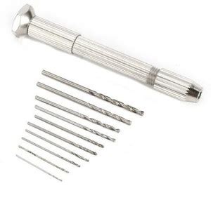 KAVYA TOOLS POWER 10PCS Mini Tiny Micro HSS Drill Bits 0.8mm-3.0mm Hand ...