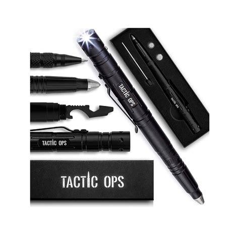 Tactical Flashlight Self Defense Glass Break Multi-Use Pen – Tactic Ops