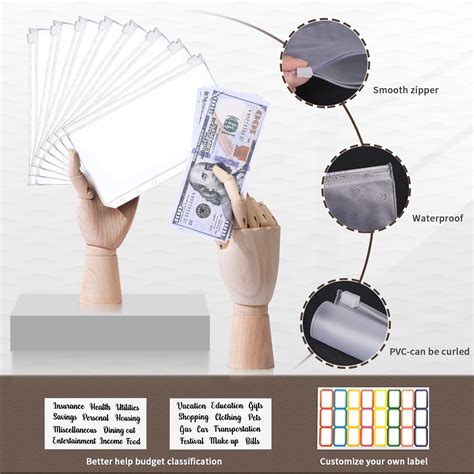 Onlyesh Budget Binder with Zipper Envelopes,Cash India | Ubuy