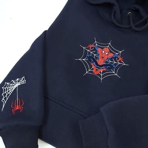 Buy Spiderman Zip up Hoodie Online In India - Etsy India