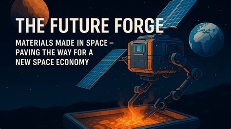 The Future Forge: Materials Made in Space – Paving the Way for a New ...