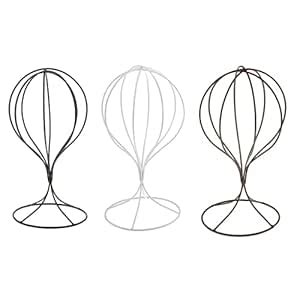 Lina Trading Metal Hat Cap Storage Display Holder Hair Wigs Rack Shelf ...