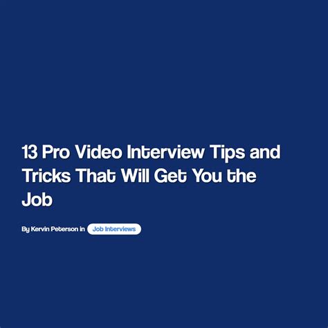 Image result for Interview Video Topic