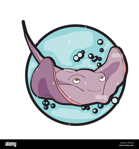 Stingray Clip Art High Resolution Stock Photography and Images - Alamy