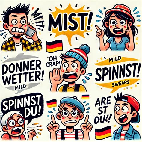 Top 10 German swear words and their translation: how to express ...