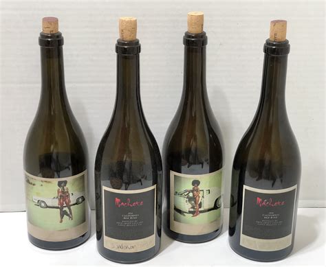 Lot of 4 Different Orin Swift MACHETE Empty California Red Wine Bottles ...