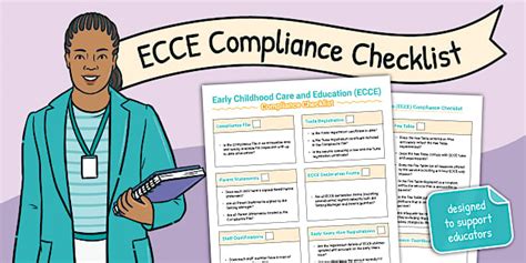 ECCE Compliance Checklist for Educators
