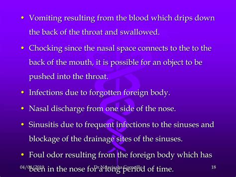 Forein body in the ear and the nose management | PPTX
