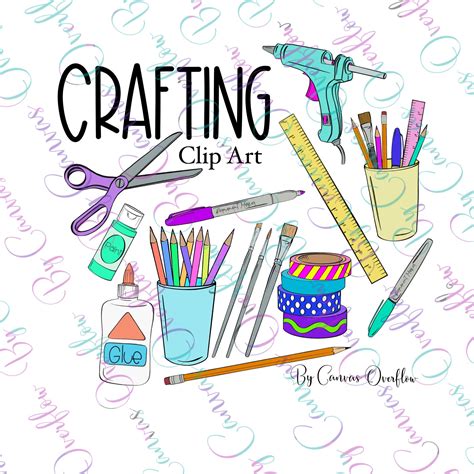 Craft Supplies Clip Art