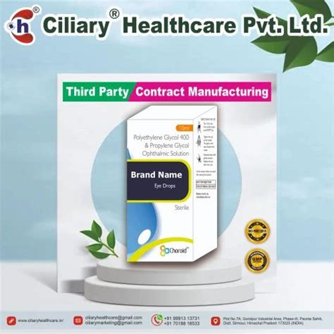 Ciliary Healthcare Private Limited, Sirmaur - Manufacturer of Eye Drops ...