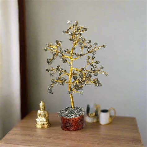 Mini Pyrite Natural Stone Tree : Tattva Soul Store – Tattva : Soul Store