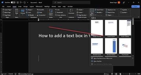 How to Do Text Boxes On One Word 的图像结果