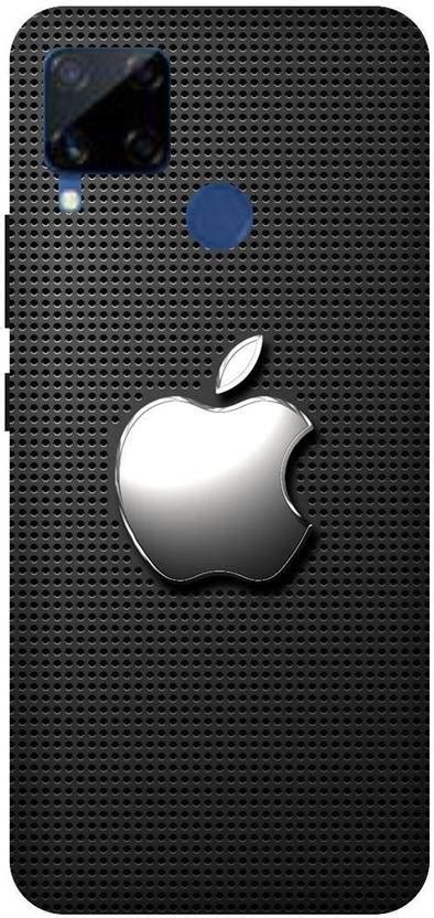 PRINTVEESTA Back Cover for Realme C15/RMX2180 Apple Apple Logo Printed ...