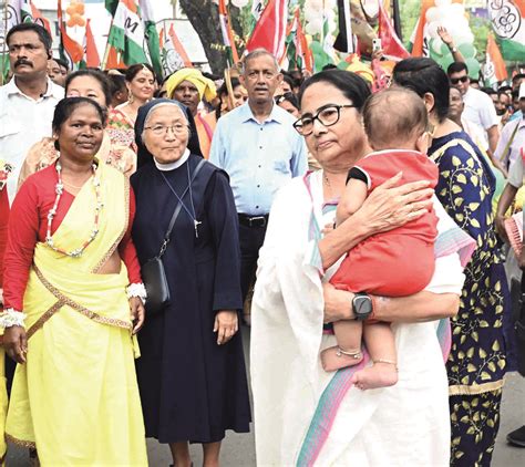 Siliguri: Mamata’s colourful rally in support of party candidate ...